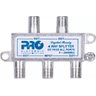 Divisor Satelite 1 Entrada e 4 Saidas - 5~2400 Mhz (vhf / Uhv/satelite) com Passagem Dc Pqdv-2024b - 1