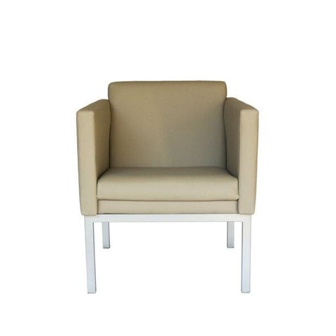 Sofá para Recepção de Escritório Linha Recepção Light Bege