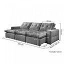 Ver imagem 3 de Sofá Retrátil e Reclinável 6 Lugares M26 Martins Estofados