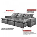 Ver imagem 2 de Sofá Retrátil e Reclinável 6 Lugares M26 Martins Estofados