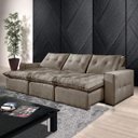 Ver imagem 1 de Sofá Retrátil e Reclinável 6 Lugares M26 Martins Estofados