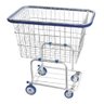 Carrinho de Compras para Condomínio 140 Litros Cor:prateado - 1