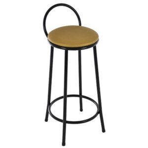 Banqueta Alta com arco Linha Banqueta para Escritório:Amarelo