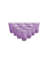 Ver imagem 1 de Kit 10 Copos Plasticos 300 Ml Reutilizável Lilas