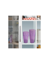 Ver imagem 3 de Kit 10 Copos Plasticos 300 Ml Reutilizável Lilas