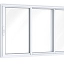 Ver imagem 4 de Janela de Alumínio de Correr 100x150cm 3 Folhas Móveis com Vidro Lucasa Eccellente Branco