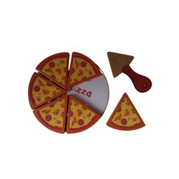 Tábua de Pizza com Velcro para Cortar | Zastras Educativo - 1