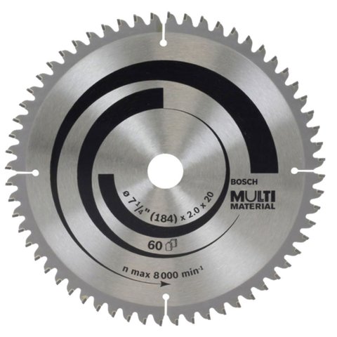 Disco de Serra Multimaterial 80 Dentes 254x30mm - 2608642193 - Bosch