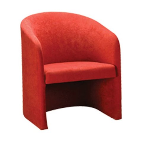 Sofá para Recepção de Escritório Linha Recepção Blenda - Vermelho