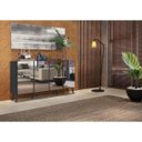 Ver mais imagens de Aparador Buffet 4 Portas com Espelho e Pés Retrô Vegas Preto