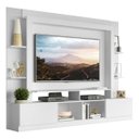 Ver imagem 2 de Rack Estante com Painel TV 65 Polegadas e 2 Portas Oslo Multimóveis Branco