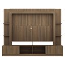 Ver imagem 6 de Rack Estante com Painel Tv 65 Polegadas e 2 Portas Oslo Multimóveis Madeirado