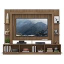 Ver imagem 5 de Rack Estante com Painel Tv 65 Polegadas e 2 Portas Oslo Multimóveis Madeirado