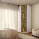 Ver imagem 1 de Guarda-roupa Modular 1 Porta Reflecta Canto Altezza