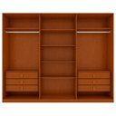 Ver imagem 4 de Guarda Roupa Casal 3 Portas Ollie Lopas Frassino