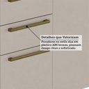 Ver imagem 7 de Cozinha Modulada Compacta 4 Peças 12 Portas MDF 240cm Itália Espresso Móveis