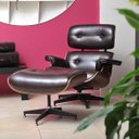 Ver imagem 1 de Poltrona Giratória com Apoio para Pés Charles Eames Rivatti