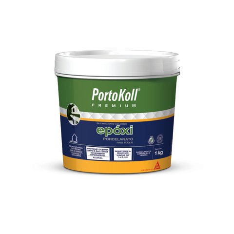 Rejunte Epoxi Grafite 1Kg Portokoll