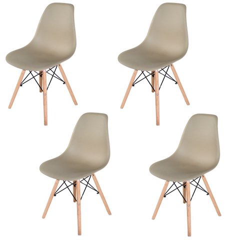 Cadeira Charles Eames Eiffel 130pp Coracor:nudee