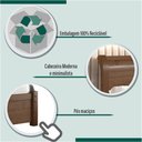 Ver imagem 5 de Cama Casal em MDF Madri Espresso