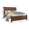 Cama Casal em MDF Madri Espresso - 4
