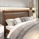 Ver imagem 6 de Cama Casal em MDF Madri Espresso Marrom
