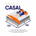 Ver imagem 6 de Colchão Cairo Cinza Molas Ensacadas Casal 138x188x26 - King House
