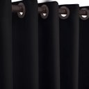 Ver imagem 1 de Cortina Pvc Blackout Corta Luz 280X180 Coleção Nova Admirare Cor: Preta