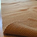 Ver mais imagens de Tapete Passadeira Algodão Cru Slim Caramelo Quarto 50 x 150