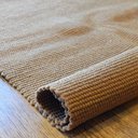 Ver imagem 7 de Tapete Passadeira Algodão Cru Slim Caramelo Quarto 50 x 150