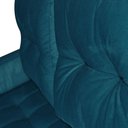 Ver mais imagens de Sofá Cama Casal Reclinável Drika - Veludo Turkey Petróleo