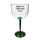 Ver imagem 2 de Kit 4 Taças Gin Bicolor Verde Acrílico Personalizada - Chance de Ser Gin