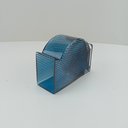 Ver imagem 3 de Vaso Decorativo Enfeite 15x11x6cm Vidro Azul Marinella