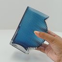 Ver imagem 5 de Vaso Decorativo Enfeite 15x11x6cm Vidro Azul Marinella