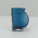 Ver mais imagens de Vaso Decorativo Enfeite 15x11x6cm Vidro Azul Marinella