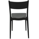Ver imagem 7 de Kit 8 Cadeiras Tramontina Diana Preto Eco em Polipropileno Reciclado 92030409