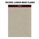 Ver imagem 4 de Poltrona Mona Luxo Madeira Maciça Tecido Linho Bege Claro