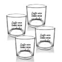 Ver imagem 1 de Kit 4 Copos Para Uisque Acrílico Personalizados - Chance de Ser