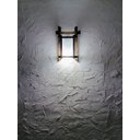 Ver mais imagens de Arandela Luminária de Parede Oriental Estilo Portal Rustico Madeira Sala Hotel Pousada Artesanal