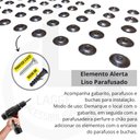 Ver imagem 3 de Elemento Tátil Alerta Inox Adesivado Frisado