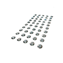 Ver imagem 1 de Elemento Tátil Alerta Inox Adesivado Frisado