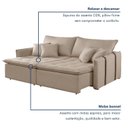 Ver imagem 7 de Sofá Cama em Madeira Eucalipto 180cm Detroid Yescasa