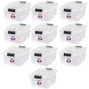 Ver imagem 1 de Kit 10 Organizadores Plásticos 6L Sanremo Flex Caixa com Tam
