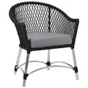 Ver imagem 3 de 2 Poltronas Chile em Corda Náutica Alumínio Trama Original