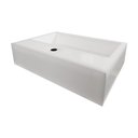 Ver imagem 3 de Cuba Pia Banheiro Suprema com Torneira Inox e Valvula Click Branco