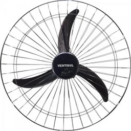 Ventilador de Parede 60cm 220v New Premium Preto Ventisol - 1