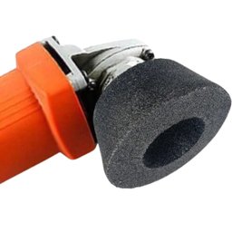 Conjunto 3 Rebolos Copo Cônico 100x50 Grão 36, 60 e 120 Desbaste Lixa + Adaptador M14 - 6