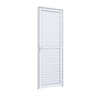 Porta de Giro Alumínio Laminada Ventilada Ideale 215cmx85cmx4,5cm Lucasa - 2