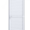 Ver imagem 4 de Porta de Giro Alumínio Laminada Ventilada Ideale 215cmx85cmx4,5cm Lucasa
