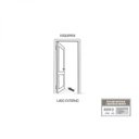 Ver imagem 5 de Porta de Giro Alumínio Laminada Ventilada Ideale 215CMX85CMX4,5cm Lucasa Branco